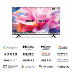 Acer V Series (55 inch) QLED Ultra HD (4K) Smart Google TV (AR55GR2851VQD)